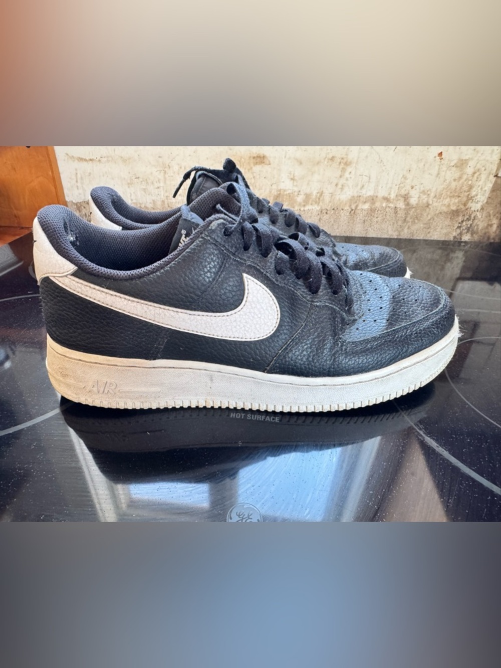 Nike Men’s Black Air Force 1